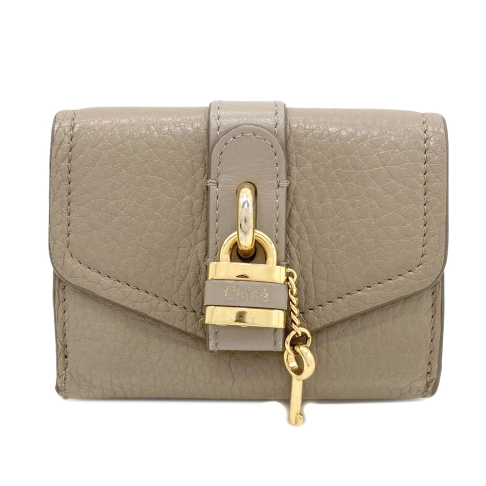 Chloé Chloe Abby Bi-fold Leather Wallet for Women